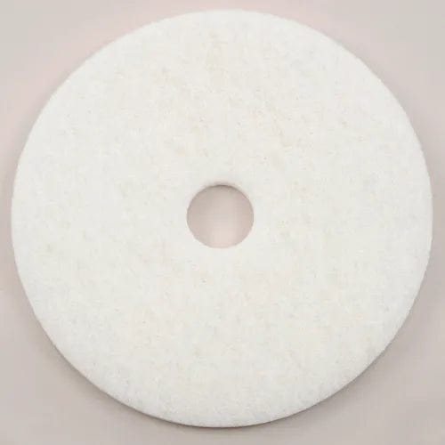 Centerline Dynamics Accessories & Supplies Global Industrial™ 17" Polishing Pad, White, 5 Per Case