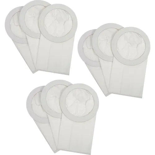 Centerline Dynamics Accessories & Supplies Global Industrial™ HEPA Filter Bag For 6 Quart Backpack, 9 Bags/Pack