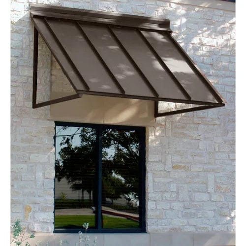 Centerline Dynamics Awnings & Shades Metal Standing Seam Awning 4' 8"W x 2'D x 2'H