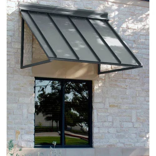 Centerline Dynamics Awnings & Shades Metal Standing Seam Awning 4' 8"W x 3'D x 2'H