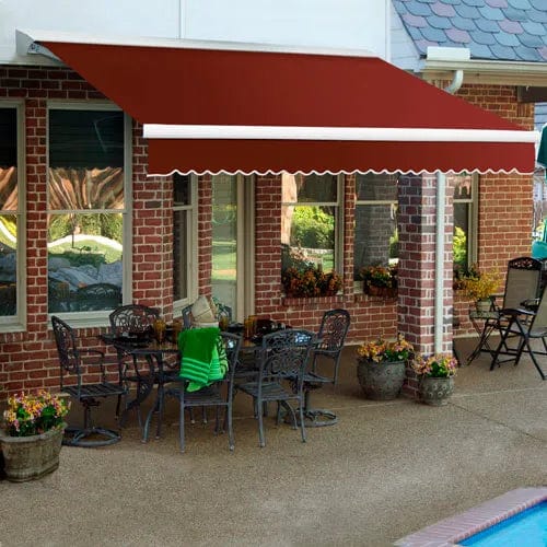 Centerline Dynamics Awnings & Shades Retractable Awning Right Motor 24'W x 11/16'H x 10'D Terra