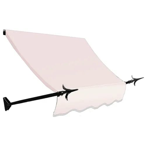 Centerline Dynamics Awnings & Shades Spear Arm Awning 8-3/8'W x 2-9/16'H x 1-5/16'D Off White