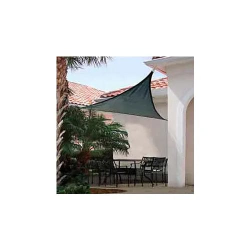 Centerline Dynamics Awnings & Shades Sun Shade Sail Triangle 16 ft. x 16 ft. Heavyweight, Sea