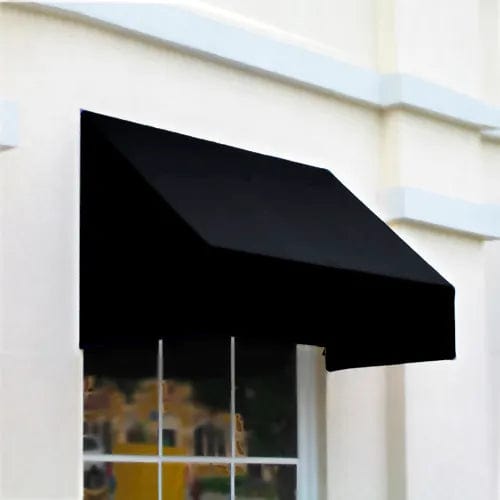 Centerline Dynamics Awnings & Shades Window/Entry Awning 10-3/8'W x 4-11/16'H x 4'D Black