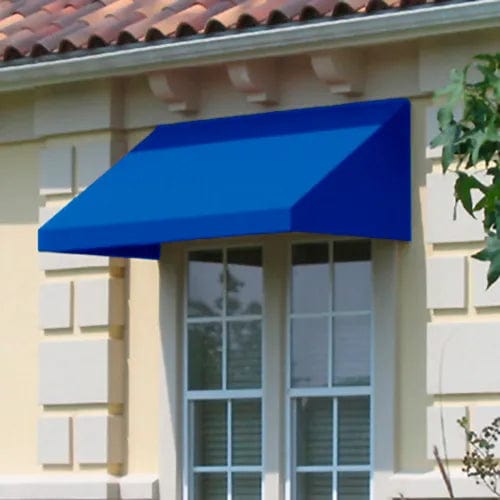 Centerline Dynamics Awnings & Shades Window/Entry Awning 3-3/8'W x 1-5/16'H x 2-1/2'D Bright Blue