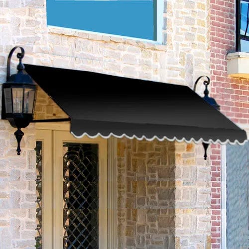 Centerline Dynamics Awnings & Shades Window/Entry Awning 3-3/8'W x 2-9/16'H x 2'D Black