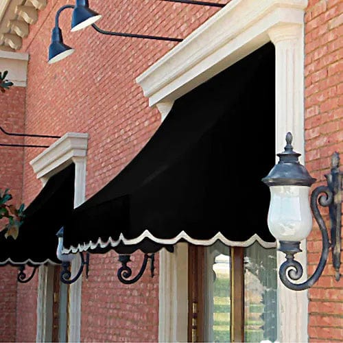 Centerline Dynamics Awnings & Shades Window/Entry Awning 3' 4-1/2" W x 2'D x 2' 7"H Black