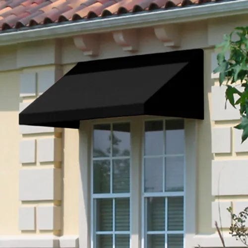 Centerline Dynamics Awnings & Shades Window/Entry Awning 4' 4-1/2"W x 2' 6"D x 1' 4"H Black