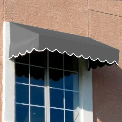 Centerline Dynamics Awnings & Shades Window/Entry Awning 4' 4-1/2"W x 3'D x 1' 6"H Gray