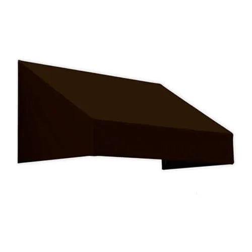 Centerline Dynamics Awnings & Shades Window/Entry Awning 5' 4-1/2"W x 2' 6"D x 1' 4"H Brown