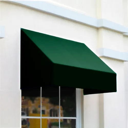 Centerline Dynamics Awnings & Shades Window/Entry Awning 5' 4 -1/2"W x 4'D x 3' 8"H Forest Green