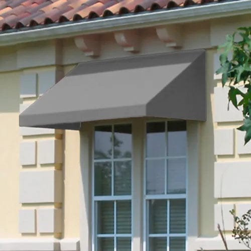 Centerline Dynamics Awnings & Shades Window/Entry Awning 5' 4 -1/2"W x 4'D x 4' 8"H Gray