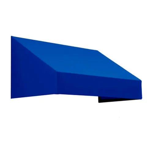 Centerline Dynamics Awnings & Shades Window/Entry Awning 6' 4-1/2"W x 2' 6"D x 1' 4"H Bright Blue