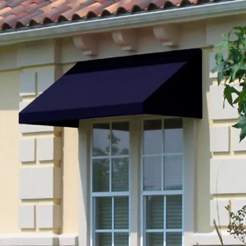 Centerline Dynamics Awnings & Shades Window/Entry Awning 6' 4-1/2"W x 2' 6"D x 1' 4"H Navy