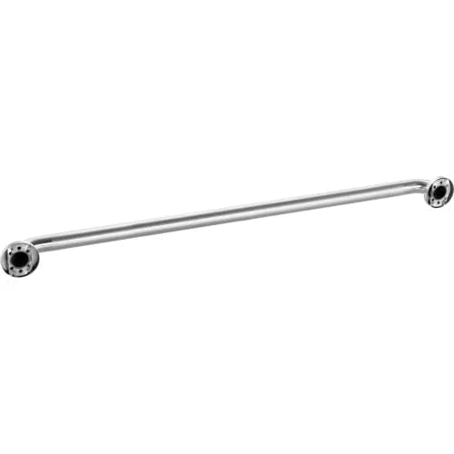 Centerline Dynamics Bathroom Accessories Straight Grab Bar, Peened Stainless Steel - 42"W x 1-1/2" Dia.