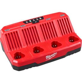 Centerline Dynamics Battery Charger Milwaukee® M12™ Four Bay Sequential Charger