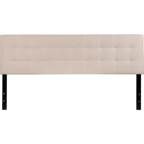 Centerline Dynamics Beds & Headboards Bedford Tufted Upholstered Headboard in Beige, King Size