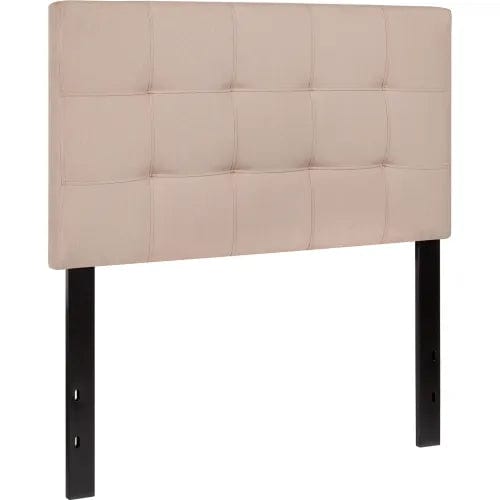 Centerline Dynamics Beds & Headboards Bedford Tufted Upholstered Headboard in Beige, Twin Size