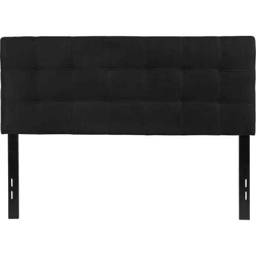 Centerline Dynamics Beds & Headboards Bedford Tufted Upholstered Headboard in Black, Full Size