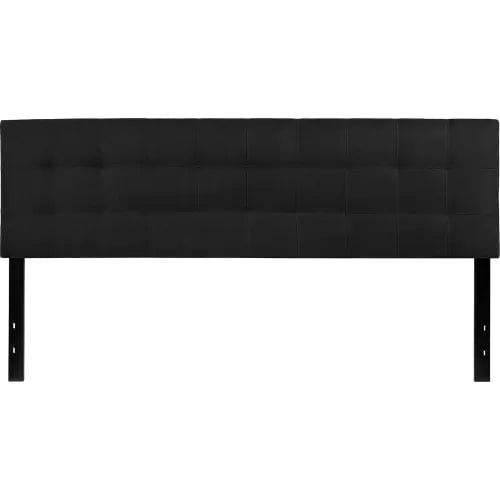 Centerline Dynamics Beds & Headboards Bedford Tufted Upholstered Headboard in Black, King Size