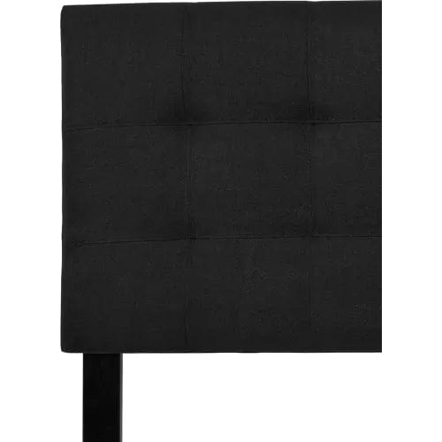 Centerline Dynamics Beds & Headboards Bedford Tufted Upholstered Headboard in Black, King Size