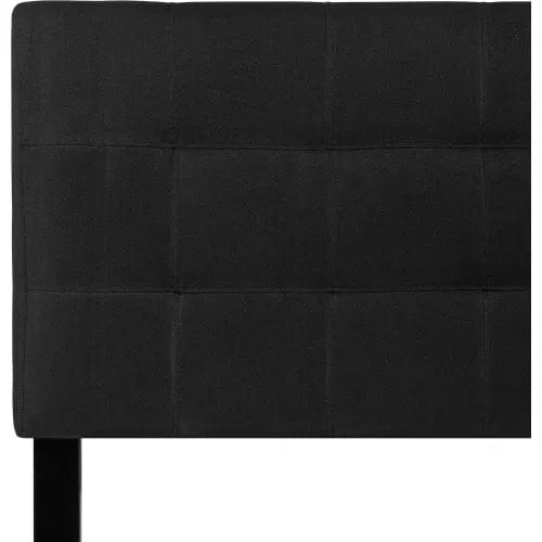 Centerline Dynamics Beds & Headboards Bedford Tufted Upholstered Headboard in Black, Twin Size