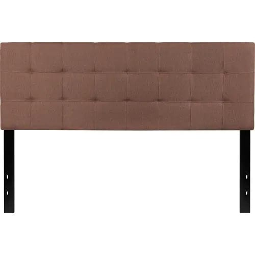 Centerline Dynamics Beds & Headboards Bedford Tufted Upholstered Headboard in Camel, Queen Size