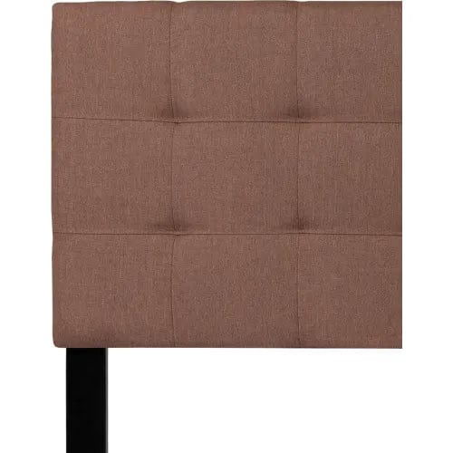 Centerline Dynamics Beds & Headboards Bedford Tufted Upholstered Headboard in Camel, Queen Size