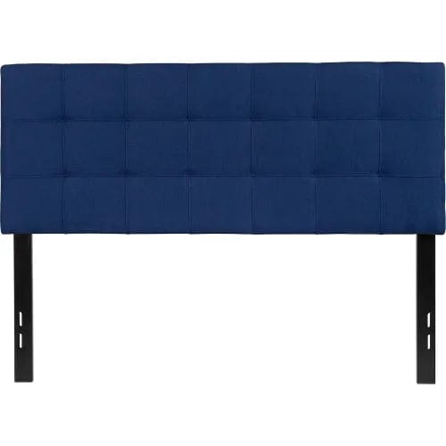 Centerline Dynamics Beds & Headboards Bedford Tufted Upholstered Headboard in Navy, Full Size