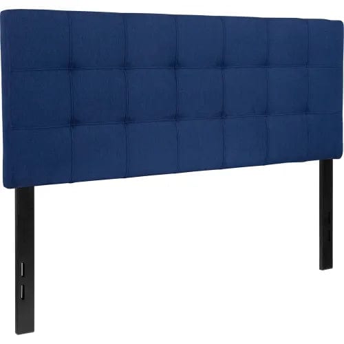 Centerline Dynamics Beds & Headboards Bedford Tufted Upholstered Headboard in Navy, Full Size