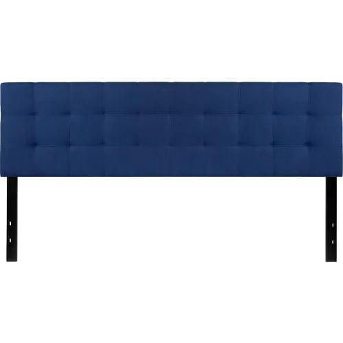 Centerline Dynamics Beds & Headboards Bedford Tufted Upholstered Headboard in Navy, King Size