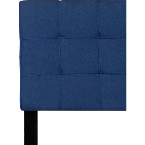 Centerline Dynamics Beds & Headboards Bedford Tufted Upholstered Headboard in Navy, Queen Size