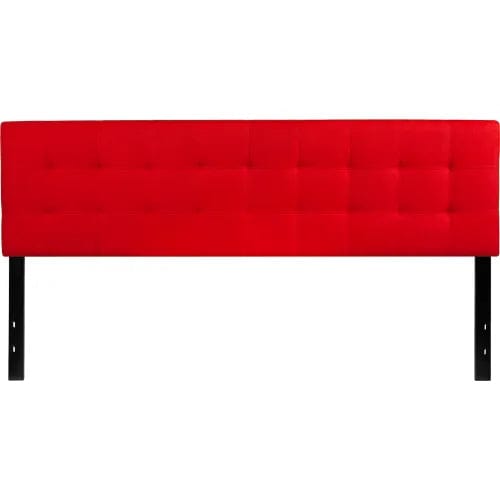 Centerline Dynamics Beds & Headboards Bedford Tufted Upholstered Headboard in Red, King Size