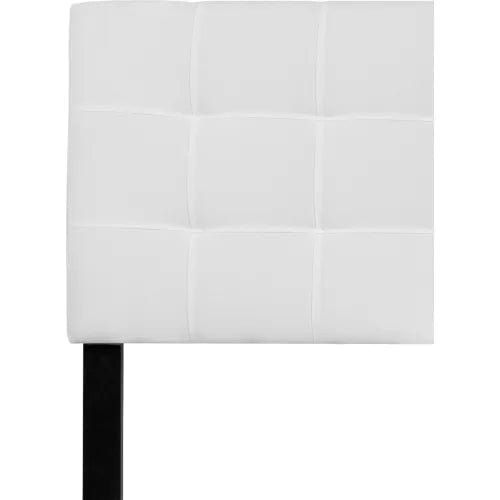 Centerline Dynamics Beds & Headboards Bedford Tufted Upholstered Headboard in White, King Size