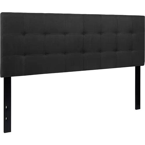 Centerline Dynamics Beds & Headboards Bedford Tufted Upholstered Queen Size Headboard - Fabric - Black