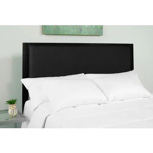 Centerline Dynamics Beds & Headboards Melbourne Metal Upholstered Size Headboard in Black, King