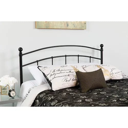 Centerline Dynamics Beds & Headboards Woodstock Decorative Queen Size Headboard - Metal - Black