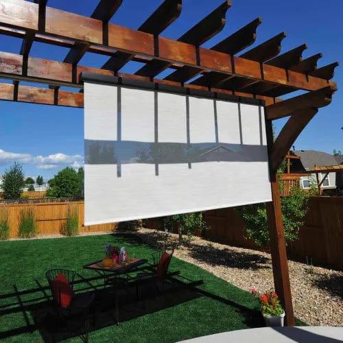 Centerline Dynamics Blinds & Shades Premium Outdoor Sun Shade, Cordless, 120"W x 96"H, Maui