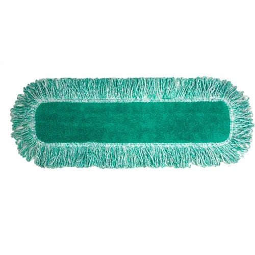 Centerline Dynamics Brooms & Dusters 36" Dust Pad With Fringe, Polyester/Nylon, Green