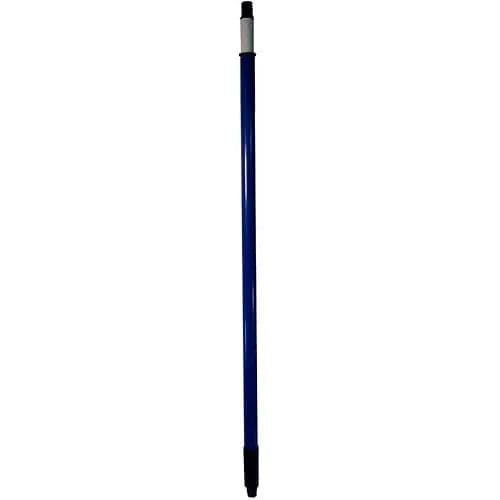 Centerline Dynamics Brooms & Dusters Blue & White 33-60" Telescopic Handle-Threaded - Pkg Qty 12