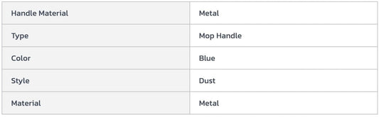 Centerline Dynamics Brooms & Dusters Carlisle Flo-Pac Dust Mop Handle 60", Blue - 36201300 - Pkg Qty 12