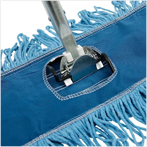 Centerline Dynamics Brooms & Dusters Clip-On Dust Mop Frame, 24 x 5, Zinc Plated