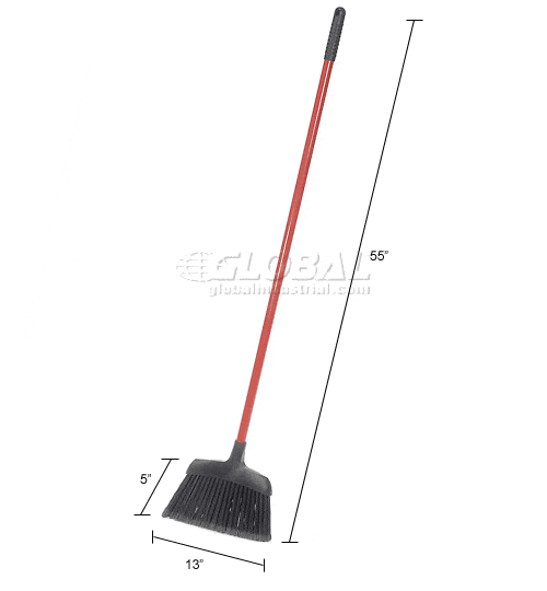 Centerline Dynamics Brooms & Dusters Libman Commercial Angle Broom - Commercial Angle, 13" - 994 - Pkg Qty 6