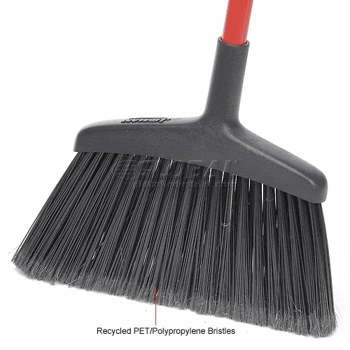Centerline Dynamics Brooms & Dusters Libman Commercial Angle Broom - Extra Wide Angle, 15" Sweep Width - 997 - Pkg Qty 6