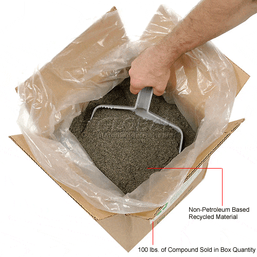 Centerline Dynamics Brooms & Dusters Sweeping Compound - 100 lb. Box