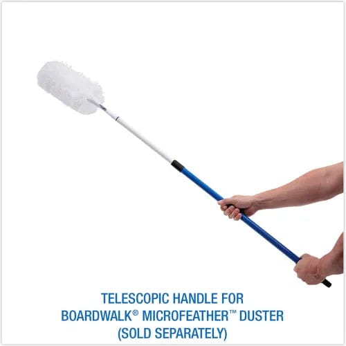 Centerline Dynamics Brooms & Dusters Telescopic Handle for Micro-Feather Duster, 36" to 60", Blue