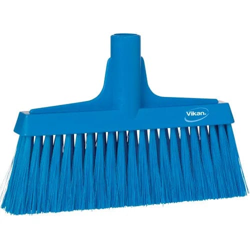 Centerline Dynamics Brush Heads 10" Upright Broom- Soft/Stiff, Blue
