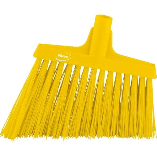 Centerline Dynamics Brush Heads 12" Angle Broom- Extra Stiff, Yellow