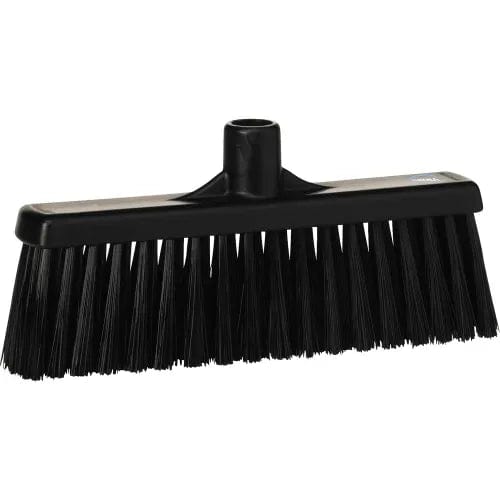 Centerline Dynamics Brush Heads 12" Upright Broom- Medium, Black