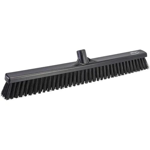 Centerline Dynamics Brush Heads 24" Combo Push Broom- Soft/Stiff, Black